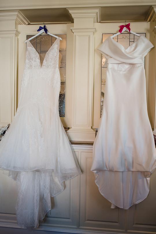 Two Dresses, One Heart