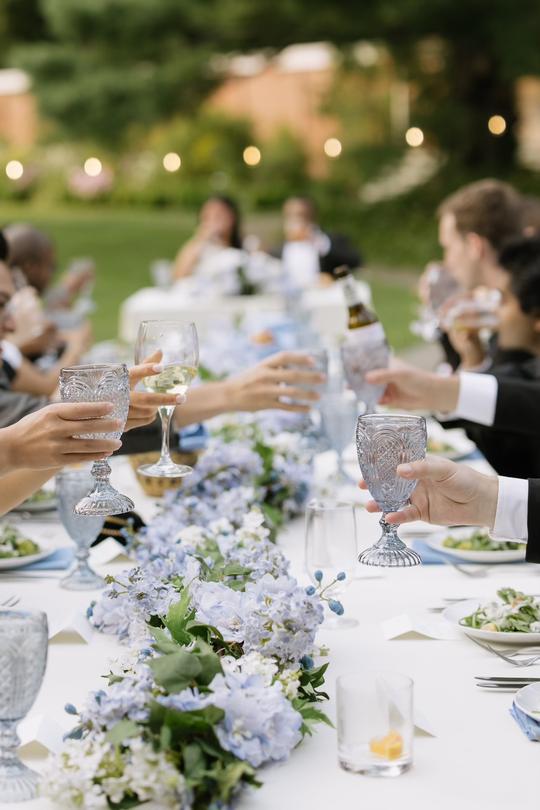 Toasting to Memories: A Glimpse of the Celebration Unfolding